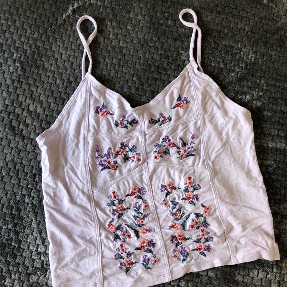 Floral tank top